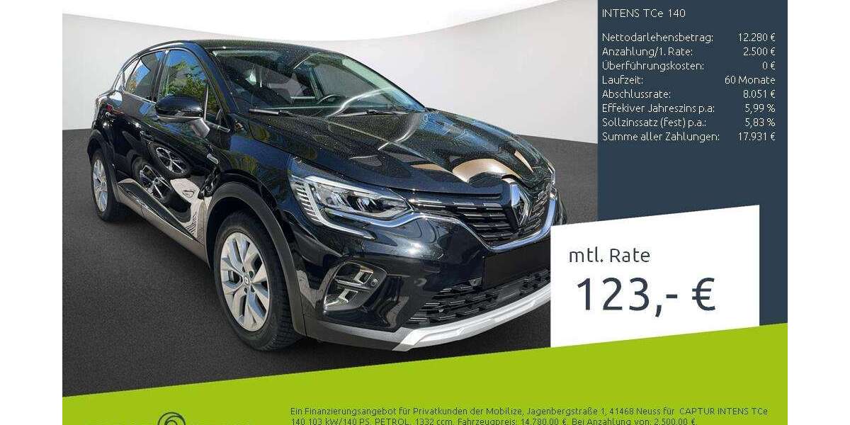 Renault Captur 60.382 km 14.780 &euro; Borken 46325
