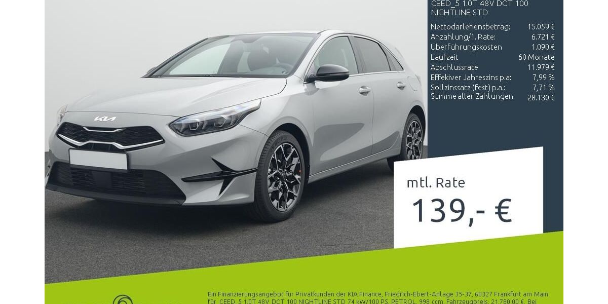 Kia ceed / Ceed 15.900 km 21.370 &euro; Borken 46325