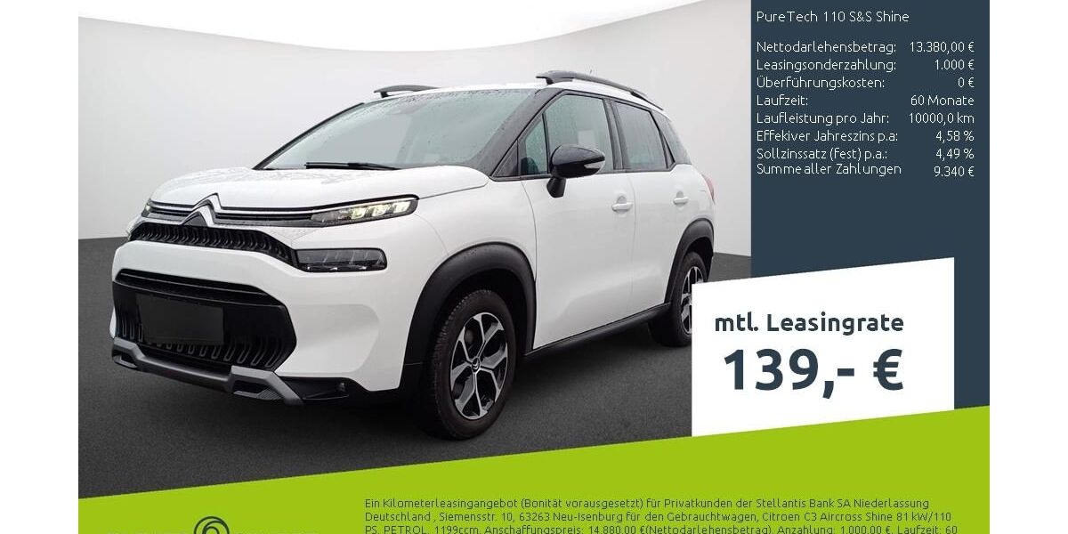 Citroen C3 Aircross 11.461 km 13.230 &euro; Borken 46325