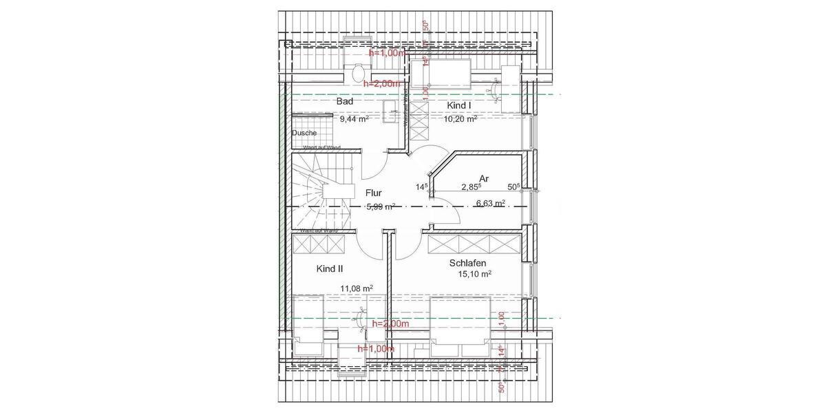 Doppelhaushälfte Bocholt Feldmark - 4 Zimmer, 141 m&sup2;, 1.550&euro; | Angebot:25807714