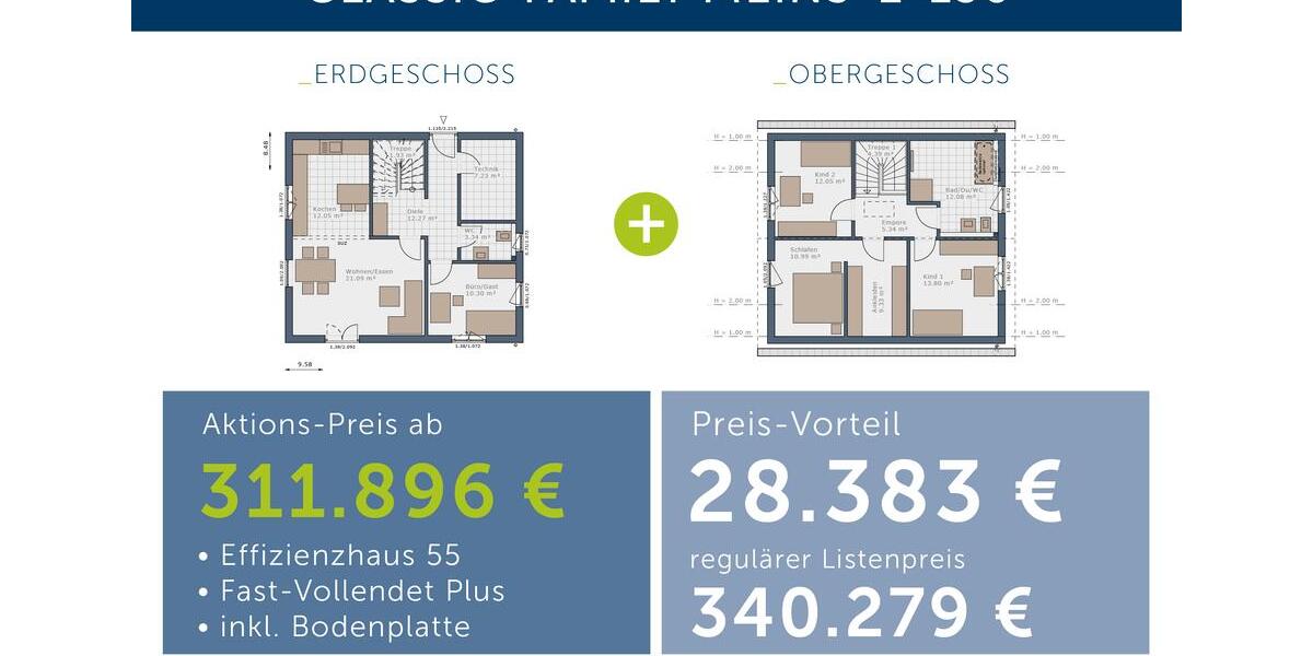 Einfamilienhaus Gescher - 5 Zimmer, 136 m&sup2;, 1.900&euro; | Angebot:26664301