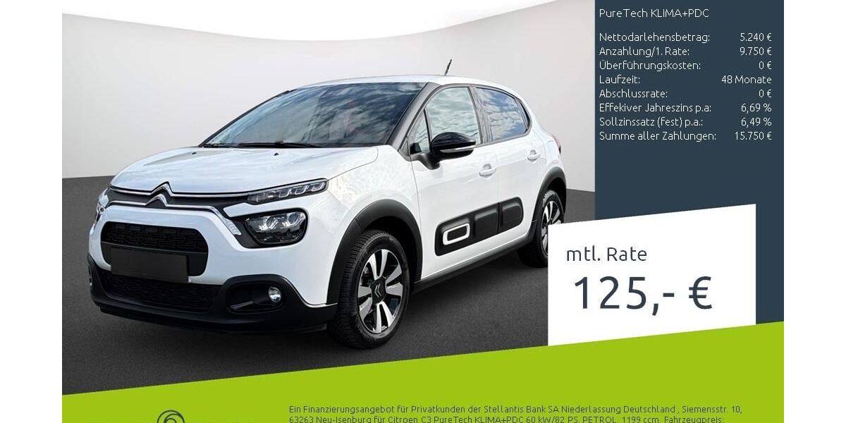 Citroen C3 13.910 km 13.280 &euro; Borken 46325