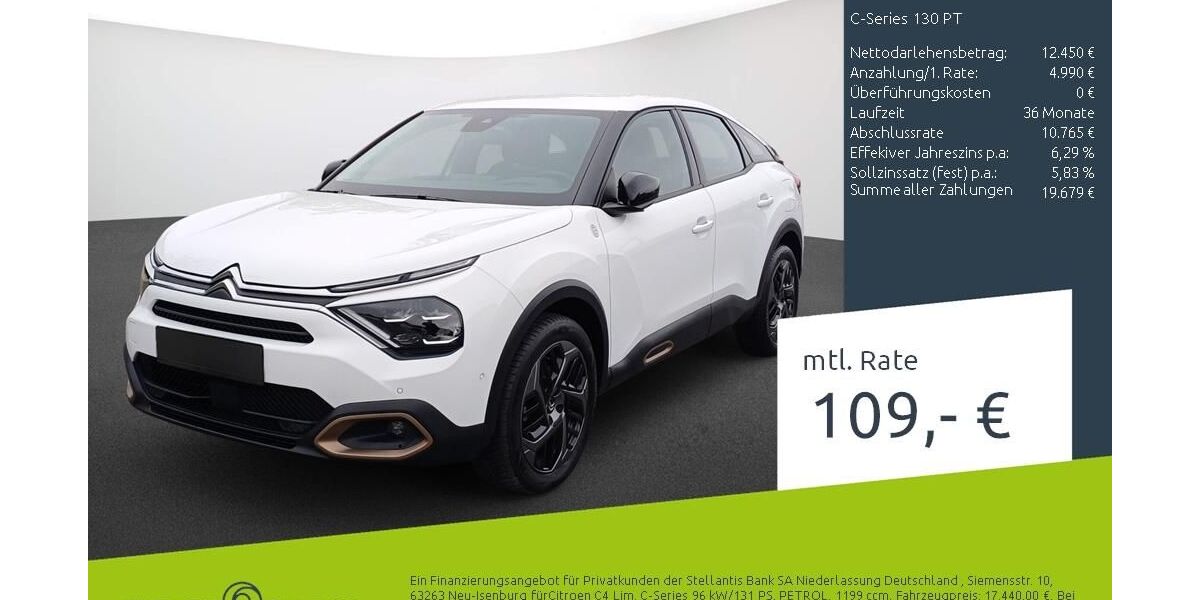 Citroen C4 46.668 km 17.440 &euro; Borken 46325