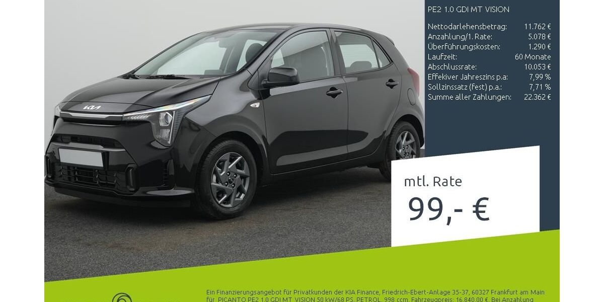 Kia Picanto 2.900 km 16.480 &euro; Borken 46325