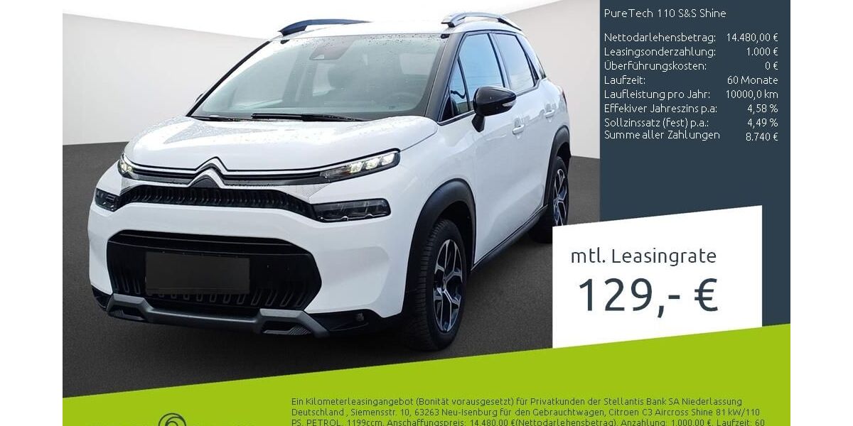 Citroen C3 Aircross 22.697 km 15.230 &euro; Borken 46325