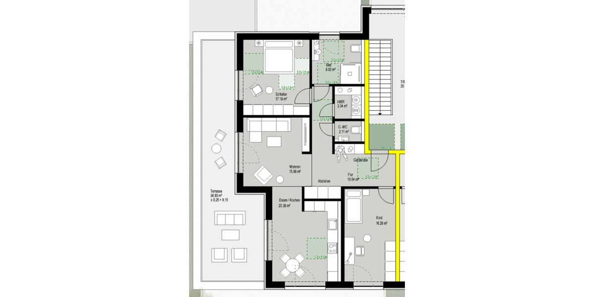 Einfamilienhaus Vreden - 3.5 Zimmer, 109 m&sup2;, 1.350&euro; | Angebot:25932117