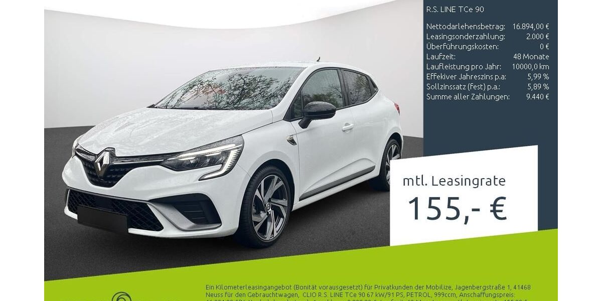 Renault Clio 27.033 km 16.946 &euro; Borken 46325