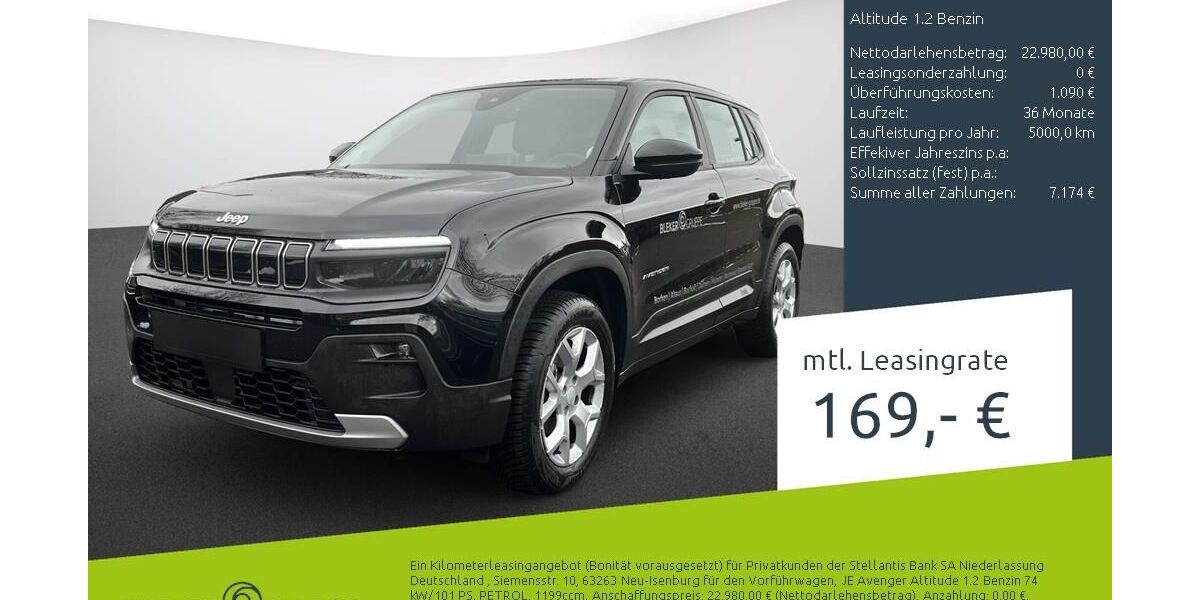 Jeep Avenger 4.687 km 22.580 &euro; Borken 46325