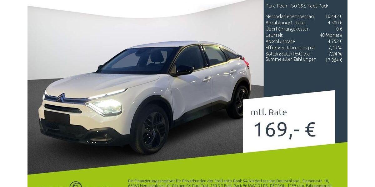 Citroen C4 14.589 km 14.942 &euro; Bocholt 46395