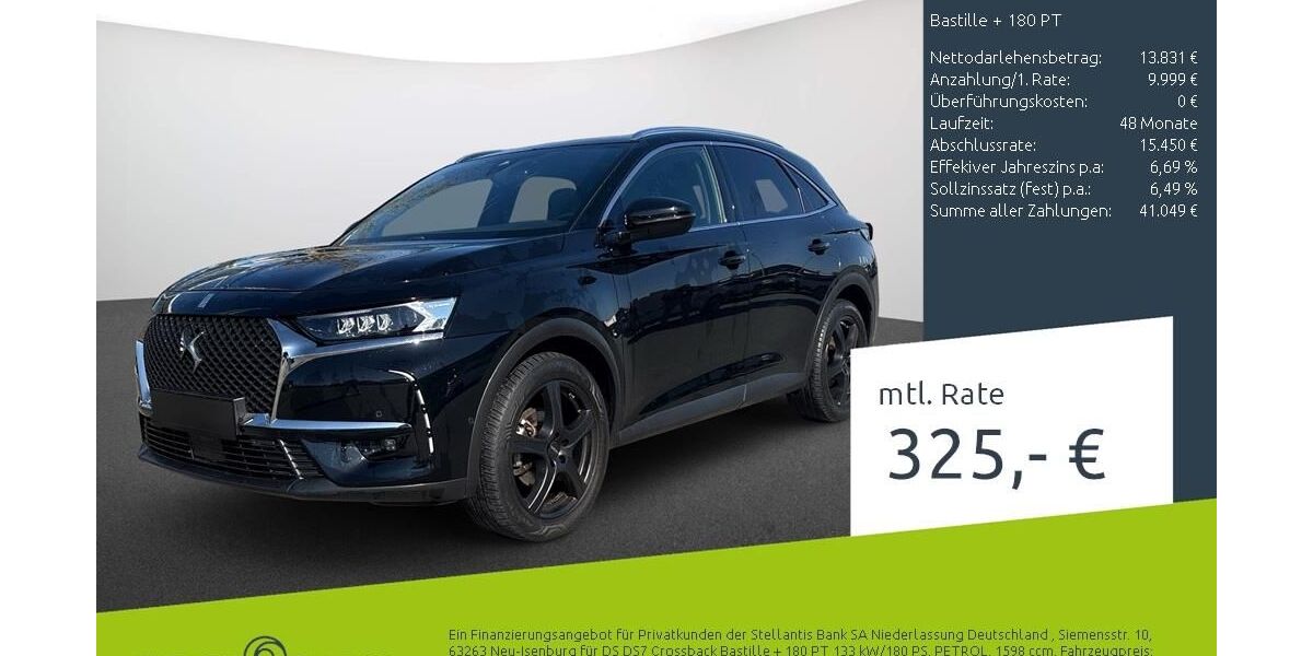 DS Automobiles DS7 (Crossback) 49.344 km 23.540 &euro; Borken 46325