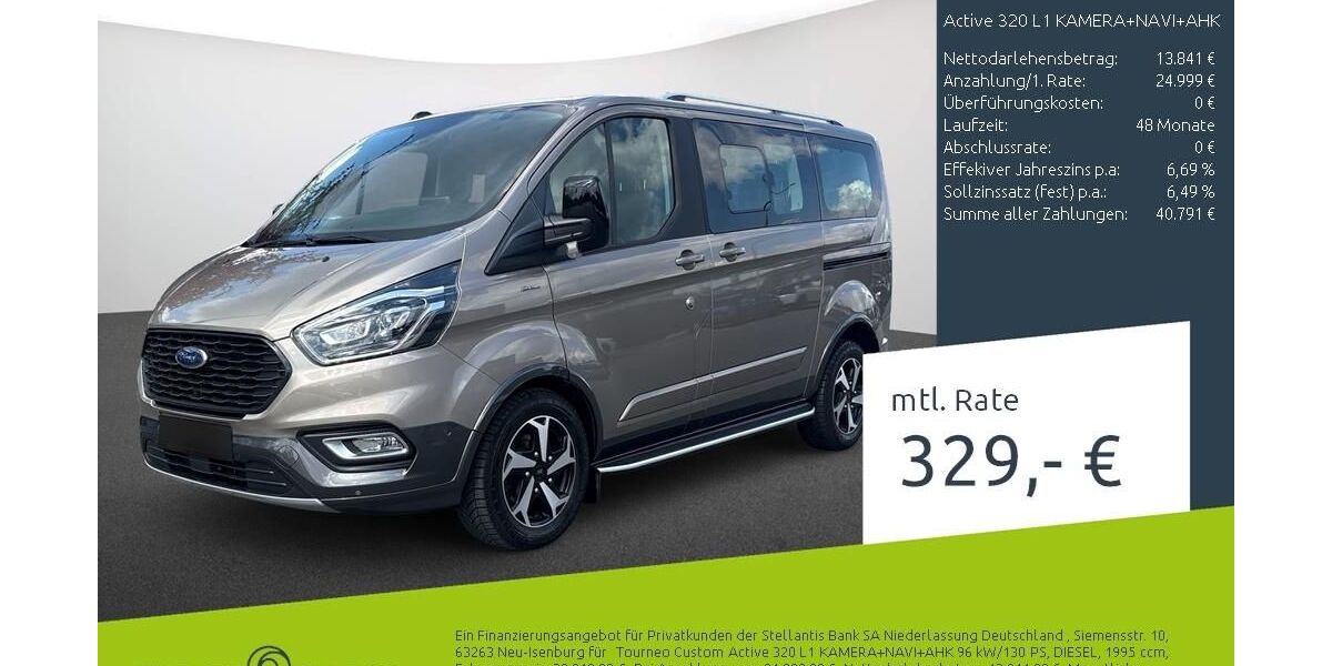 Ford Tourneo Custom 55.000 km 38.840 &euro; Borken 46325
