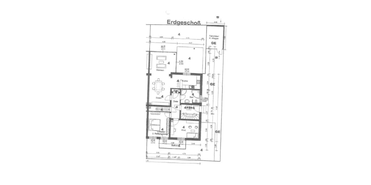 Erdgeschoßwohnung Emmerich am Rhein - 5 Zimmer, 110 m&sup2;, 245.000&euro; | Angebot:27263697