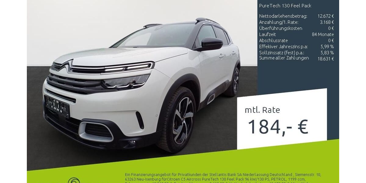 Citroen C5 Aircross 17.447 km 15.998 &euro; Borken 46325