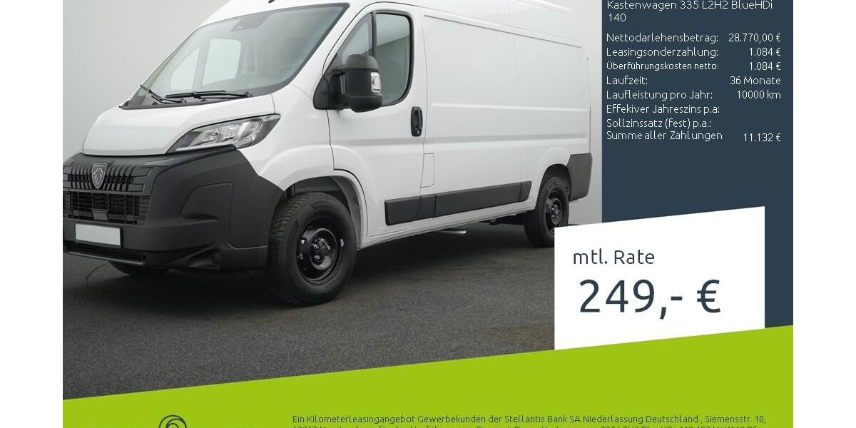 Peugeot Boxer 9.171 km 28.770 &euro; Bocholt 46395