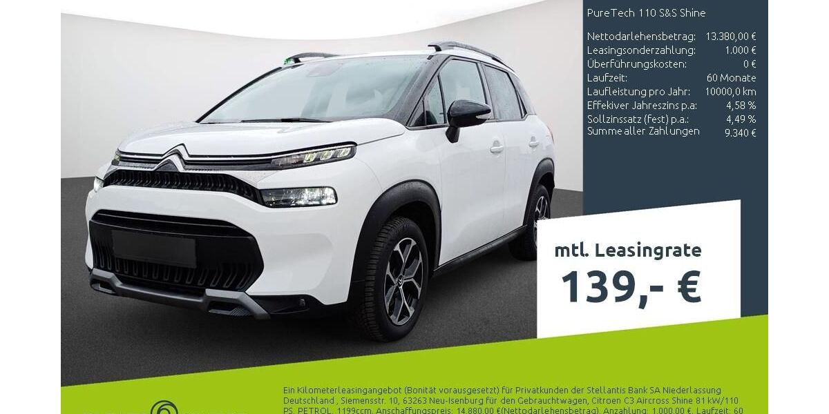 Citroen C3 Aircross 12.987 km 13.690 &euro; Borken 46325