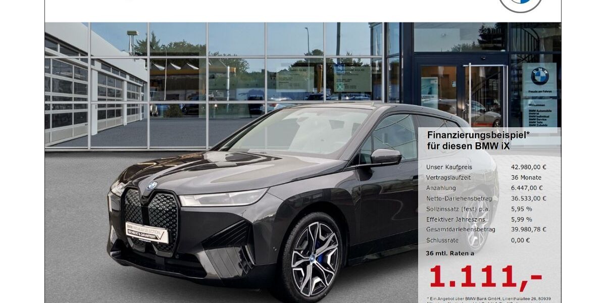 BMW iX 89.625 km 42.980 &euro; Borken 46325