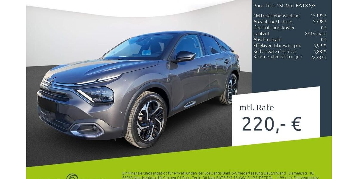 Citroen C4 17.200 km 18.990 &euro; Bocholt 46395