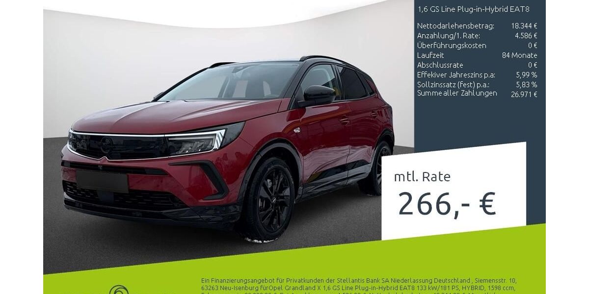 Opel Grandland (X) 43.653 km 22.930 &euro; Bocholt 46395