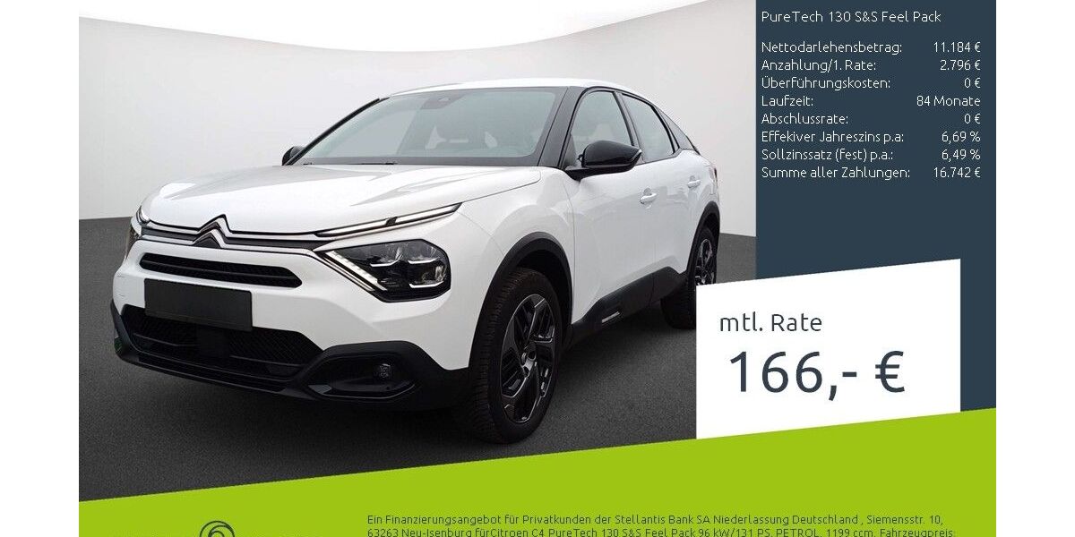 Citroen C4 37.969 km 13.980 &euro; Borken 46325