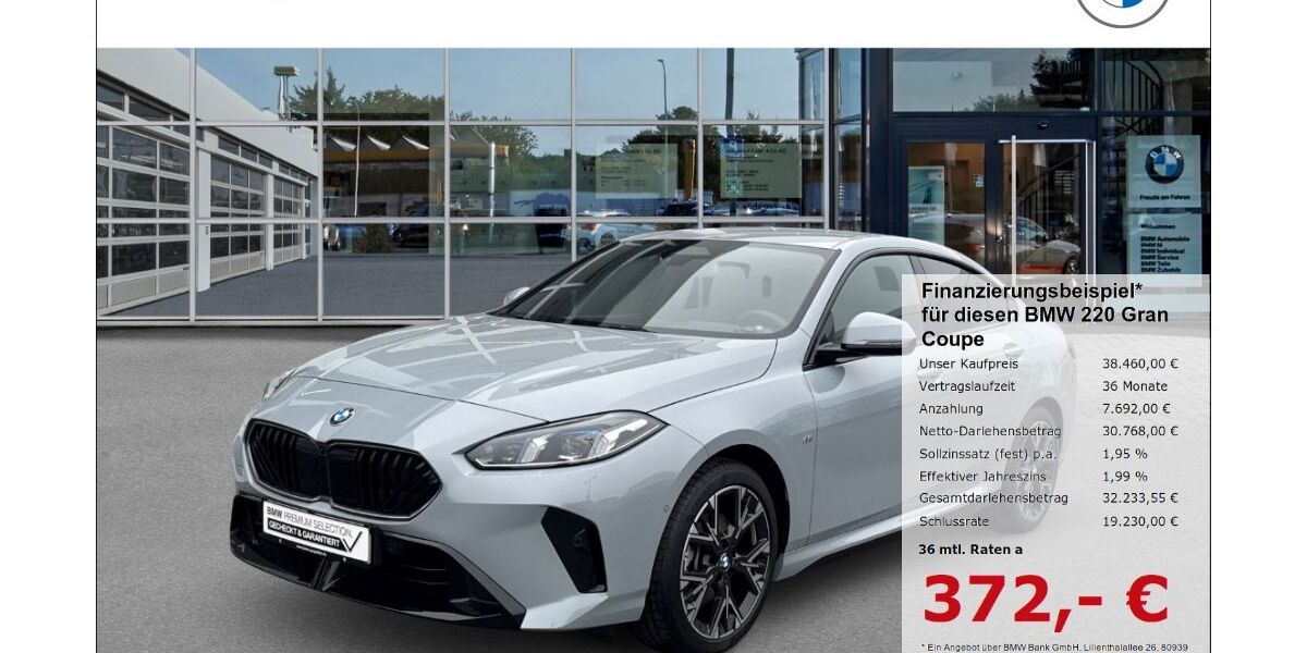 BMW 220 Gran Coupé 25.132 km 38.960 &euro; Borken 46325