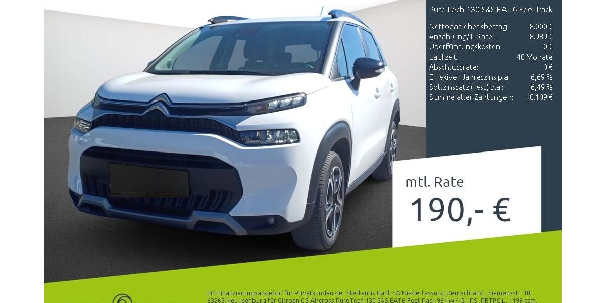 Citroen C3 Aircross 24.296 km 16.550 &euro; Borken 46325