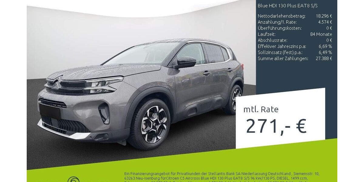 Citroen C5 Aircross 18.214 km 22.870 &euro; Bocholt 46395