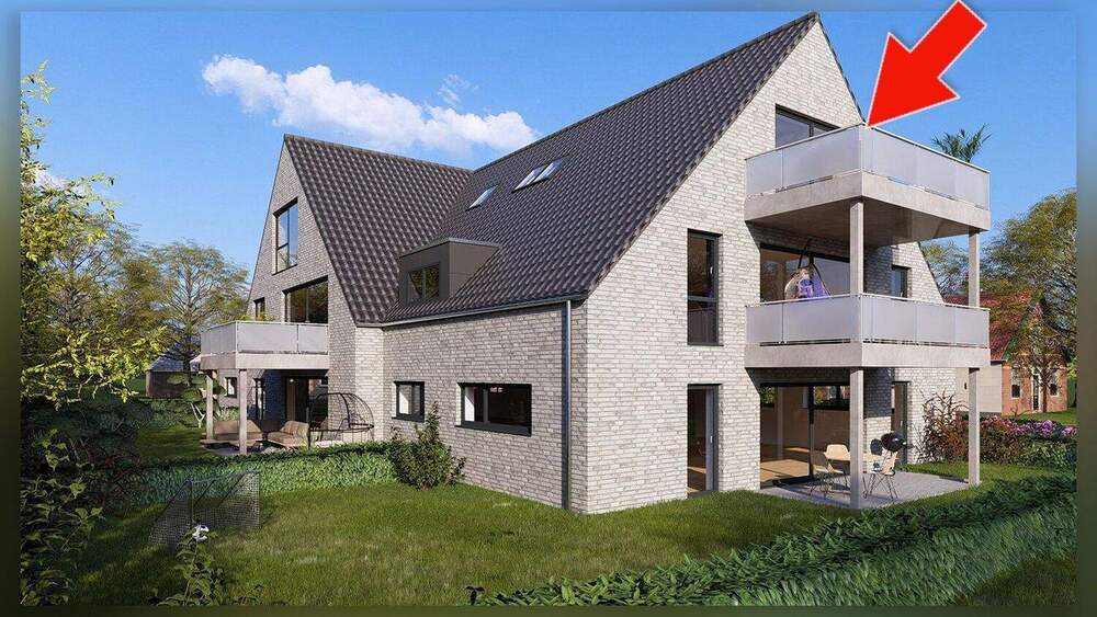 Etagenwohnung Borken - 2 Zimmer, 63 m&sup2;, 259.000&euro; | Angebot:25774547