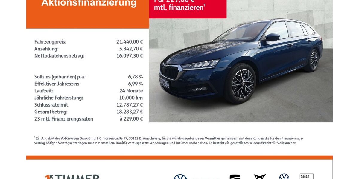 Skoda Octavia 94.190 km 21.440 &euro; Borken 46325