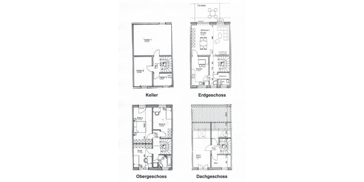 Reihenhaus Vreden - 6 Zimmer, 134 m&sup2;, 1.030&euro; | Angebot:26652611