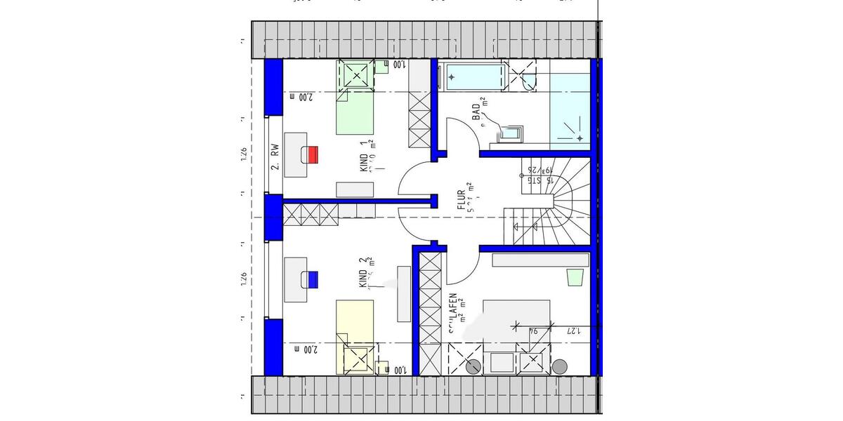 Doppelhaushälfte Hamminkeln - 5 Zimmer, 121 m&sup2;, 1.540&euro; | Angebot:25302186