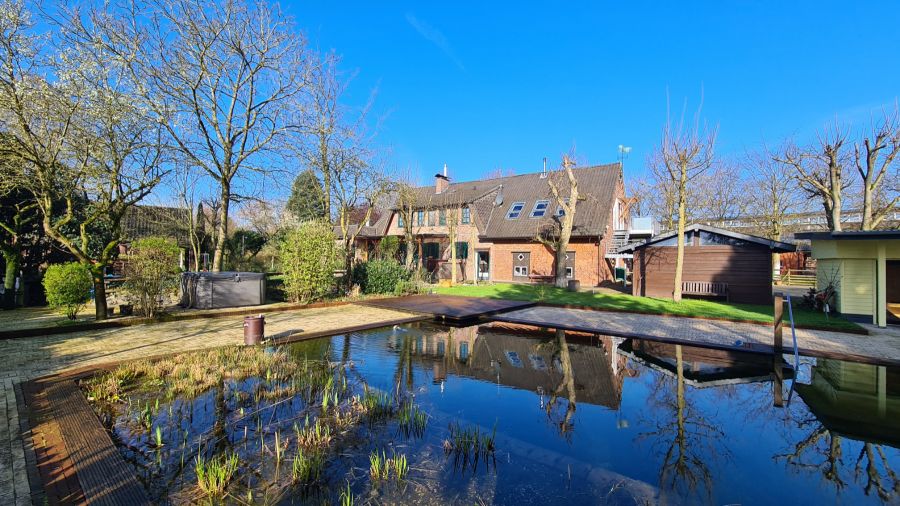 Provisionsfrei* solider Resthof 3 ETW Pool Sauna Garagen Toplage - Gewerbeobjekt Rees | Angebot:25167471