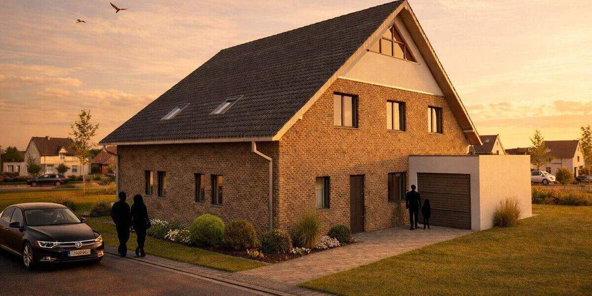 Doppelhaushälfte Voerde - 5 Zimmer, 123 m&sup2;, 441.900&euro; | Angebot:25864281