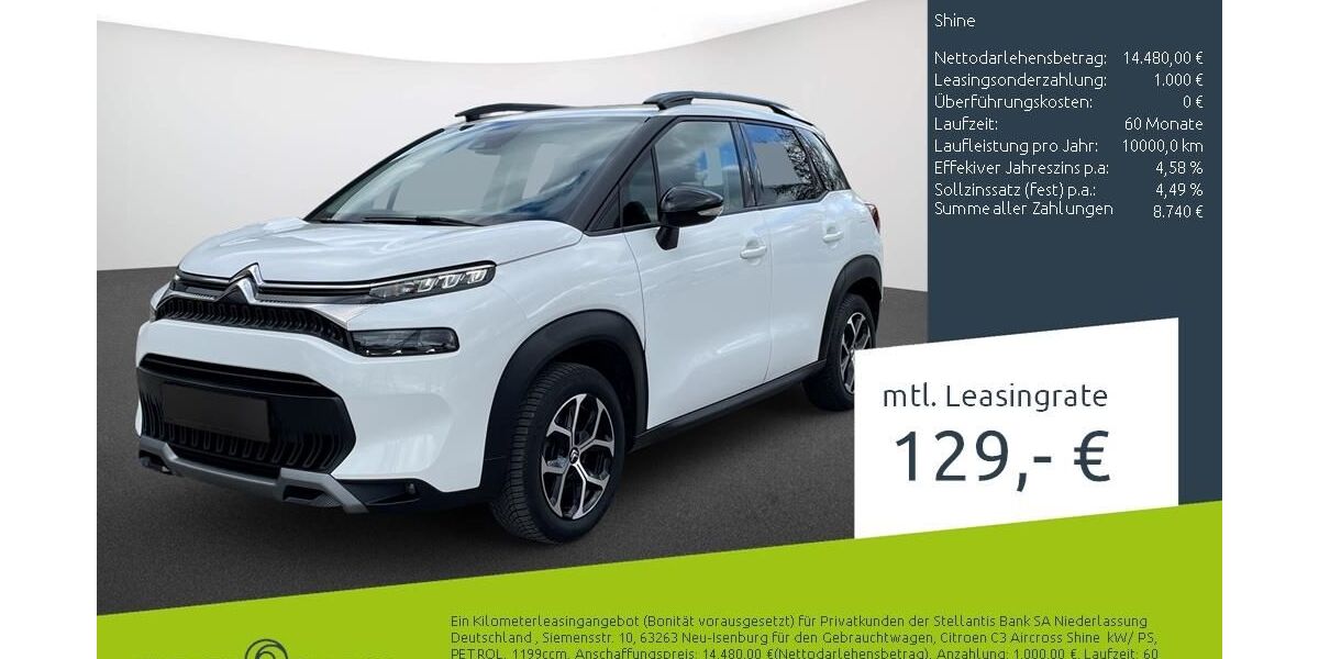 Citroen C3 Aircross 18.578 km 15.230 &euro; Borken 46325