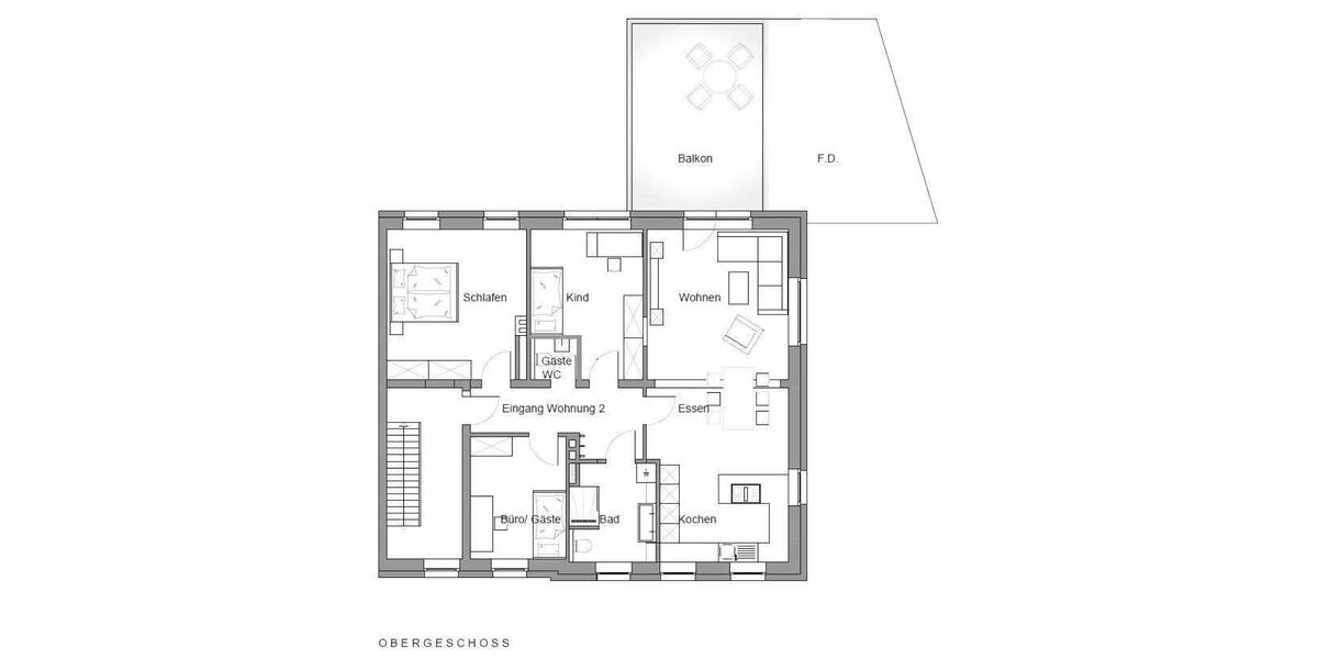 Etagenwohnung Borken Weseke - 4 Zimmer, 112 m&sup2;, 375.000&euro; | Angebot:25690466