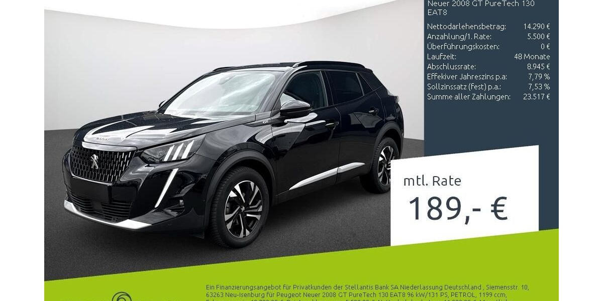 Peugeot 2008 52.170 km 18.680 &euro; Bocholt 46395