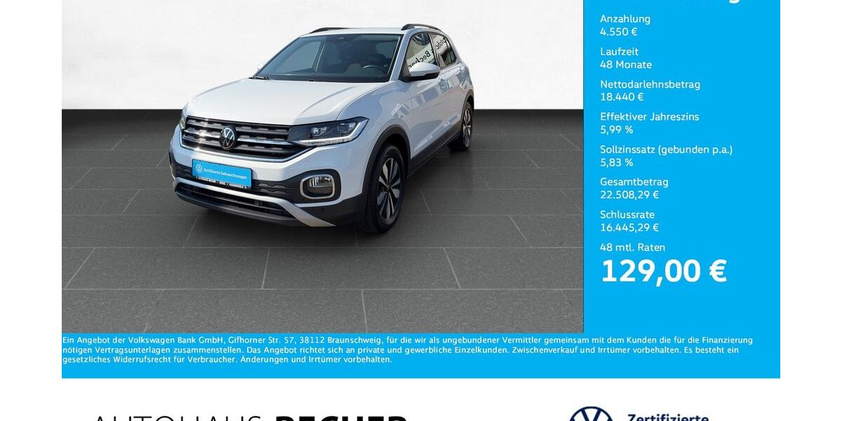 VW T-Cross 22.040 km 22.490 &euro; Wesel 46485