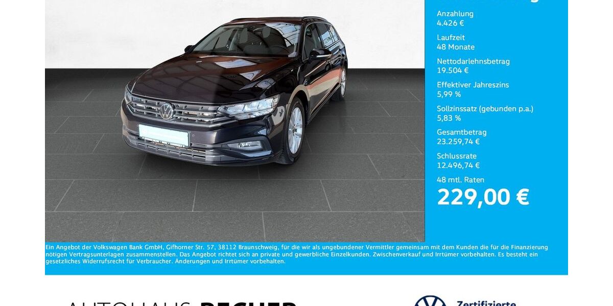 VW Passat Variant 91.277 km 23.930 &euro; Wesel 46485