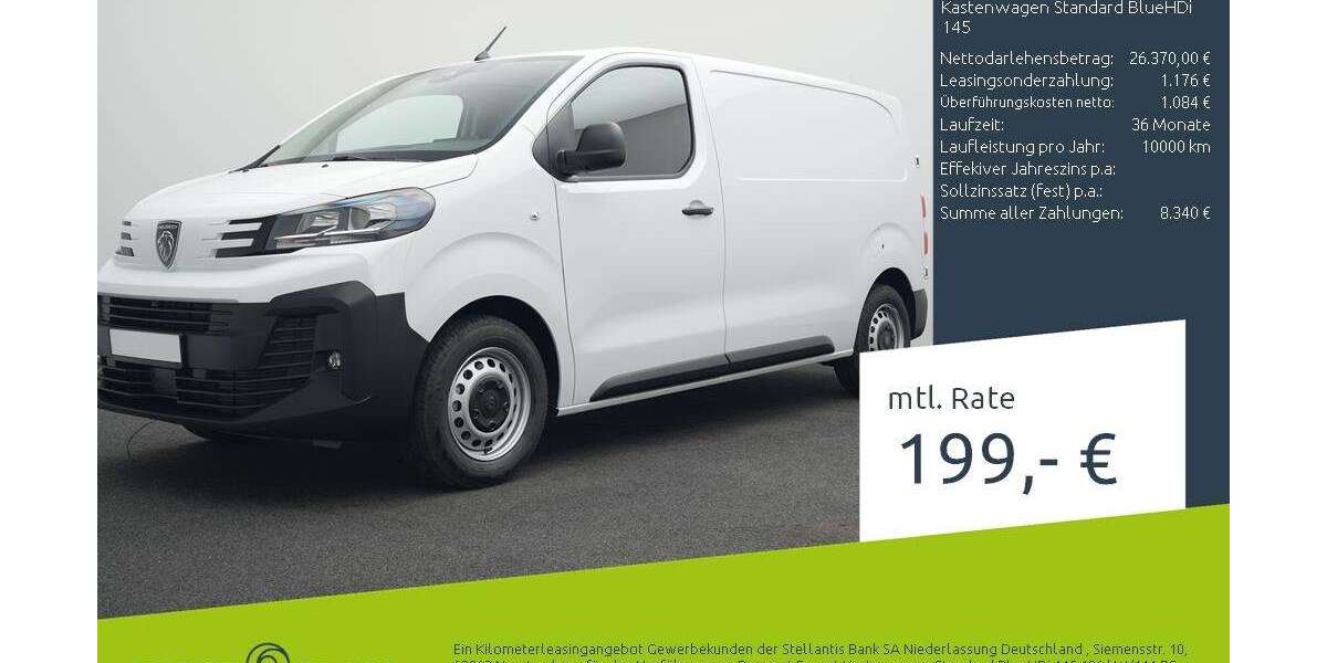 Peugeot Expert 4.500 km 25.770 &euro; Bocholt 46395