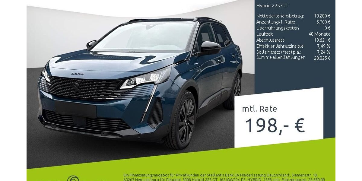 Peugeot 3008 53.000 km 23.770 &euro; Bocholt 46395