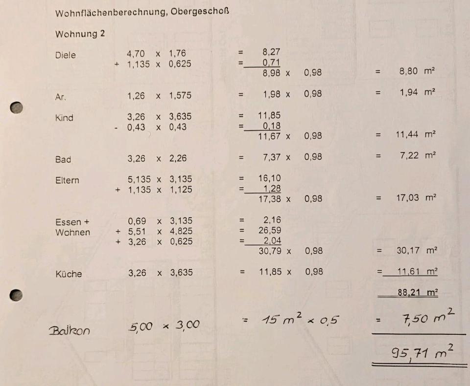 Etagenwohnung Rhede - 3 Zimmer, 96 m&sup2;, 315.000&euro; | Angebot:27295895