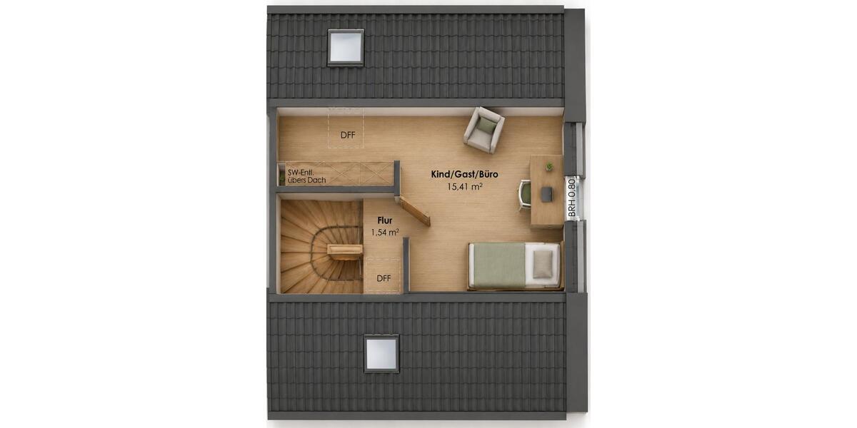 Doppelhaushälfte Südlohn - 4 Zimmer, 113 m&sup2;, 1.390&euro; | Angebot:26589031