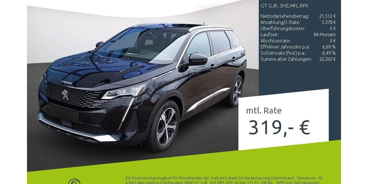 Peugeot 5008 49.886 km 26.890 &euro; Borken 46325