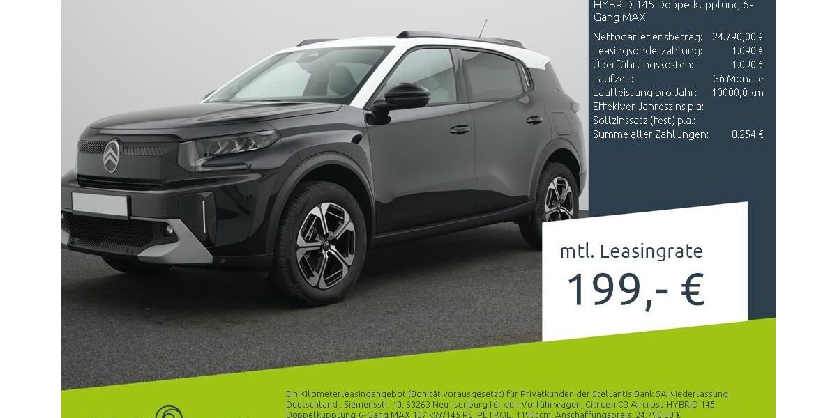 Citroen C3 Aircross 1.500 km 23.290 &euro; Bocholt 46395