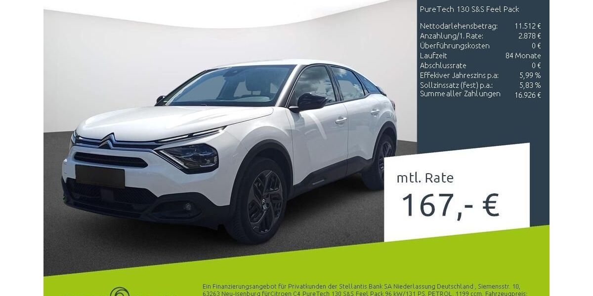 Citroen C4 50.952 km 14.390 &euro; Borken 46325