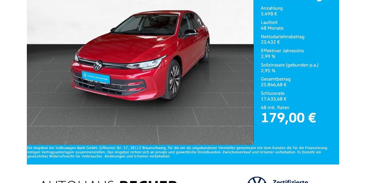 VW Golf 6.899 km 28.930 &euro; Wesel 46485