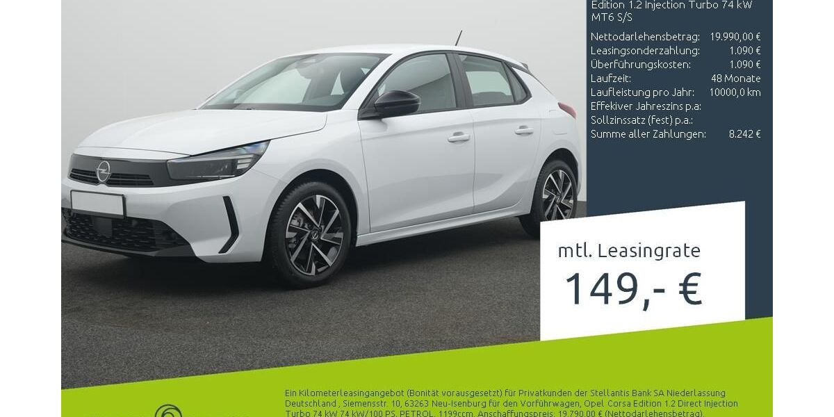 Opel Corsa 2.500 km 19.790 &euro; Borken 46325