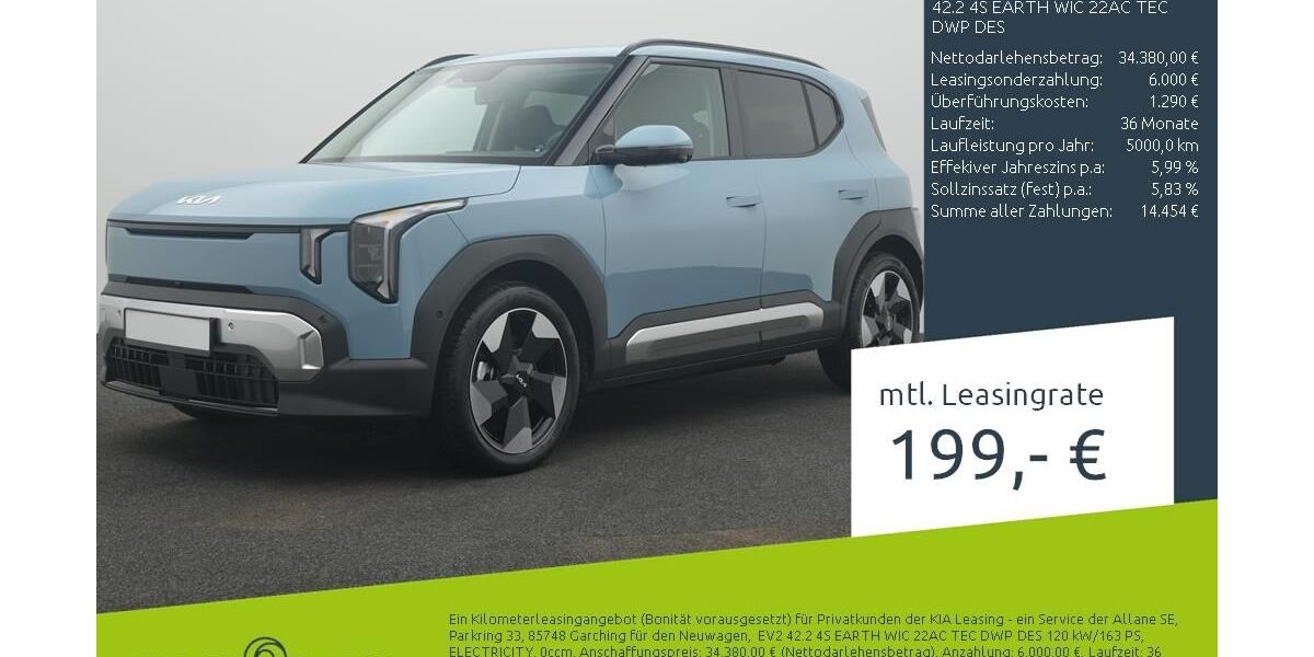 Kia EV2 5.000 km 34.780 &euro; Bocholt 46395