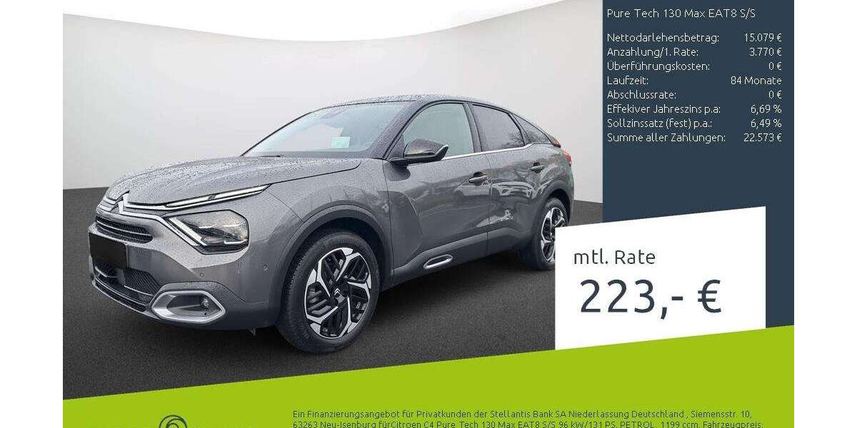 Citroen C4 8.997 km 18.849 &euro; Bocholt 46395