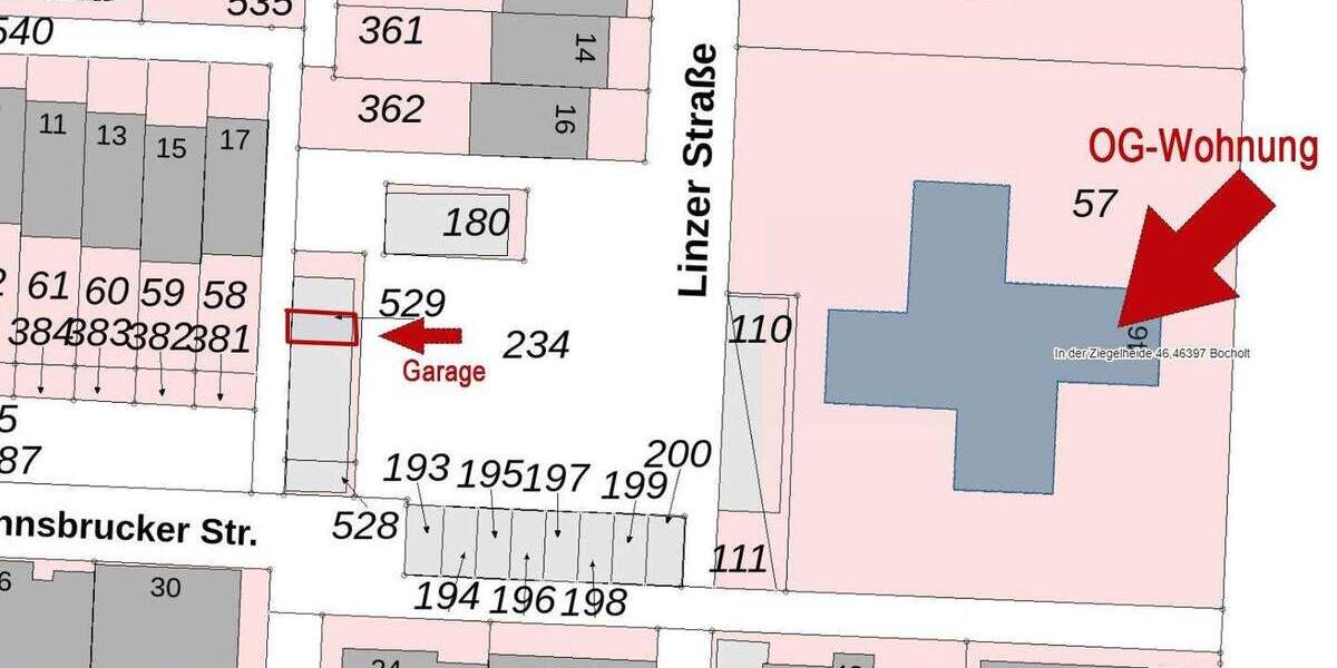 Etagenwohnung Bocholt Stenern - 3 Zimmer, 78 m&sup2;, 169.000&euro; | Angebot:25695766