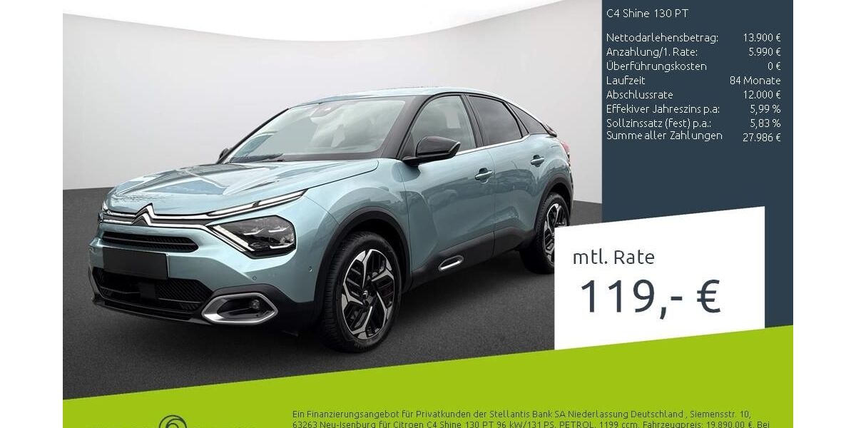 Citroen C4 20.703 km 18.700 &euro; Borken 46325